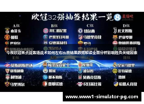 今夜欧冠焦点战客场战术如何左右比赛结果数据解读全面分析影响胜负关键因素 今夜欧冠焦点战客场战术如何左右比赛结果数据解读全面分析影响胜负关键因素
